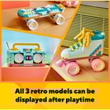 LEGO Creator Pattino a rotelle retrò, Giochi di costruzione Set da costruzione, 8 anno/i, Plastica, 342 pz, 536 g