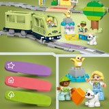 LEGO DUPLO 10427 Treno d’Avventura Interattivo, Giochi per Bambini e Bambine da 2+ con Mattoncini Multifunzione, Idea Regalo, Giochi di costruzione Giochi per Bambini e Bambine da 2+ con Mattoncini Multifunzione, Idea Regalo, Set da costruzione, 2 anno/i, Plastica, 57 pz, 1,51 kg