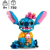 LEGO Disney Stitch, Giochi di costruzione Set da costruzione, 9 anno/i, Plastica, 730 pz, 904 g