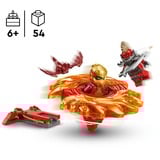 LEGO NINJAGO Spinner del drago Spinjitzu di Kai, Giochi di costruzione Set da costruzione, 6 anno/i, Plastica, 54 pz, 115 g