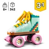 LEGO Pattino a rotelle retrò, Giochi di costruzione Set da costruzione, 8 anno/i, Plastica, 342 pz, 536 g