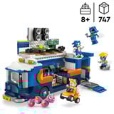 LEGO Sonic 77006 Camion di Comando Team Sonic, Giocattolo Interattivo con 5 Figure, Regalo per Bambini 8+ Fan dei Videogiochi, Giochi di costruzione Giocattolo Interattivo con 5 Figure, Regalo per Bambini 8+ Fan dei Videogiochi, Set da costruzione, 8 anno/i, Plastica, 747 pz, 1,12 kg