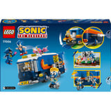 LEGO Sonic 77006 Camion di Comando Team Sonic, Giocattolo Interattivo con 5 Figure, Regalo per Bambini 8+ Fan dei Videogiochi, Giochi di costruzione Giocattolo Interattivo con 5 Figure, Regalo per Bambini 8+ Fan dei Videogiochi, Set da costruzione, 8 anno/i, Plastica, 747 pz, 1,12 kg