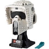 LEGO Star Wars Casco da Scout Trooper bianco, Set da costruzione, 18 anno/i, Plastica, 471 pz, 730 g
