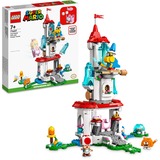 LEGO Super Mario Pack espansione Costume di Peach gatto e Torre ghiacciata Set da costruzione, 7 anno/i, Plastica, 494 pz, 790 g