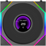 Lian Li UNI FAN TL LCD FLEX 120 Wireless, Ventola Nero