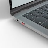 Lindy 40437 clip sicura USB tipo-C Rosa 10 pz, Sicurezza rosso, USB tipo-C, Rosa, 10 pz, 10 g