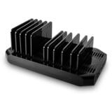 Lindy 73435 Caricabatterie per dispositivi mobili Smartphone, Tablet Nero AC Ricarica rapida Interno, Stazione di ricarica Nero/grigio, Interno, AC, 5 V, 0,9 m, Nero
