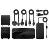 Lindy 73435 Caricabatterie per dispositivi mobili Smartphone, Tablet Nero AC Ricarica rapida Interno, Stazione di ricarica Nero/grigio, Interno, AC, 5 V, 0,9 m, Nero
