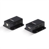 Lindy Extender USB 2.0 Cat.6, Estensione USB Nero