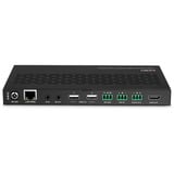Lindy Sistema 4K30 HDMI e USB su IP - Decoder, Estensione HDMI Nero