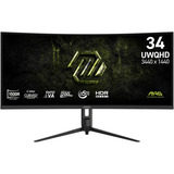 MSI MAG 342CQRFDE E20, Monitor di gioco Nero