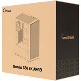 Ocypus Gamma-C60-BKG400XX-GL, Chassis Tower Nero