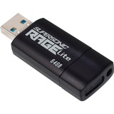 Patriot Supersonic Rage Lite unità flash USB 64 GB USB tipo A 3.2 Gen 1 (3.1 Gen 1) Nero, Blu Nero/Blu, 64 GB, USB tipo A, 3.2 Gen 1 (3.1 Gen 1), 180 MB/s, Lamina di scorrimento, Nero, Blu