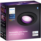 Philips Hue Spot da incasso White & Color Ambiance Centura, Luce LED Nero