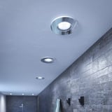 Philips Hue White Ambiance Adore Bathroom Downlight da Incasso e da Inserimento, Luce LED argento