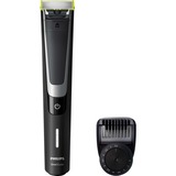 Philips OneBlade Pro Rade, regola, rifinisce, Rasoio per barba Nero/Argento, regola, rifinisce, Batteria, Nero