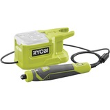Ryobi ONE+ Utensile rotativo a batteria RRT18-0, 18Volt, Smerigliatrice diritta verde/Nero