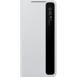SAMSUNG Clear View Cover per Galaxy S21 Ultra 5G (2021), Light Gray grigio chiaro, Light Gray, Cover, Samsung, Galaxy S21 Ultra, 17,3 cm (6.8"), Grigio