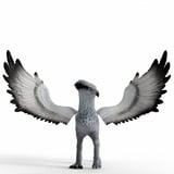 Schleich Harry Potter Fierobecco, Gioco figura 6 anno/i, Magical Creatures, Nero, Bianco, Plastica