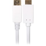 Sharkoon Displayport 1.2 > HDMI 4K, Adattatore bianco