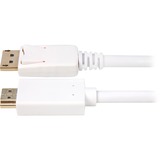 Sharkoon Displayport 1.2 > HDMI 4K, Adattatore bianco