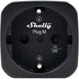 Shelly Plug M Gen3, Presa commutata Nero