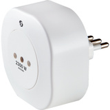 Shelly Plus Plug IT, Presa commutata bianco