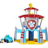 Spin Master PAW Patrol, Quartiere Generale Dino con effetti sonori, esclusivo personaggio Rex e veicolo PAW Patrol , Quartiere Generale Dino con effetti sonori, esclusivo personaggio Rex e veicolo, Ideali alla guida, 3 anno/i, LR44, Multicolore