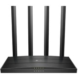 TP-Link Archer C6 router wireless Fast Ethernet Dual-band (2.4 GHz/5 GHz) 4G Bianco Nero, Wi-Fi 5 (802.11ac), Dual-band (2.4 GHz/5 GHz), Collegamento ethernet LAN, 4G, Bianco, Router da tavolo