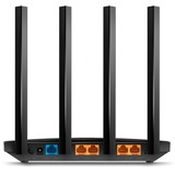 TP-Link Archer C6 router wireless Fast Ethernet Dual-band (2.4 GHz/5 GHz) 4G Bianco Nero, Wi-Fi 5 (802.11ac), Dual-band (2.4 GHz/5 GHz), Collegamento ethernet LAN, 4G, Bianco, Router da tavolo