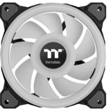 Thermaltake CL-F088-PL12SW-C sistema di raffreddamento per computer Case per computer Ventilatore 12 cm Nero, Bianco Nero, Ventilatore, 12 cm, Nero, Bianco