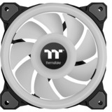 Thermaltake CL-F088-PL12SW-C sistema di raffreddamento per computer Case per computer Ventilatore 12 cm Nero, Bianco Nero, Ventilatore, 12 cm, Nero, Bianco