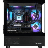 Thermaltake PC-000094-DE, PC Gaming Nero/trasparente
