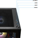 Thermaltake PC-000094-DE, PC Gaming Nero/trasparente