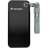 Verbatim Pocket SSD 1 TB USB tipo-C 3.2 Gen 2 (3.1 Gen 2) Nero, Grigio, Disco a stato solido Nero/grigio, 1 TB, USB tipo-C, 3.2 Gen 2 (3.1 Gen 2), 1000 MB/s, 10 Gbit/s, Nero, Grigio