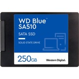 WD Blue SA510 2.5" 250 GB Serial ATA III, Disco a stato solido 250 GB, 2.5", 555 MB/s, 6 Gbit/s