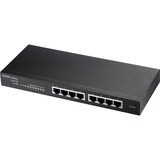 Zyxel GS1915-8 Gestito L2 Gigabit Ethernet (10/100/1000) Nero Gestito, L2, Gigabit Ethernet (10/100/1000), Full duplex