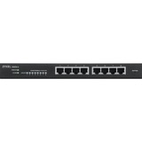 Zyxel GS1915-8 Gestito L2 Gigabit Ethernet (10/100/1000) Nero Gestito, L2, Gigabit Ethernet (10/100/1000), Full duplex