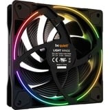 be quiet! Light Wings | 120mm PWM Triple Pack high-speed Case per computer Ventilatore 12 cm Nero 3 pz Nero, Ventilatore, 12 cm, 2500 Giri/min, 31 dB, 52,3 pdc/min, 88,86 m³/h