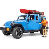 bruder Jeep Wrangler Rubicon Unlimited con kayak e figura, Veicolo modello 