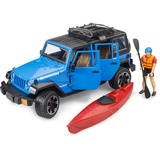bruder Jeep Wrangler Rubicon Unlimited con kayak e figura, Veicolo modello 