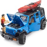 bruder Jeep Wrangler Rubicon Unlimited con kayak e figura, Veicolo modello 