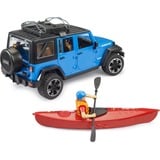 bruder Jeep Wrangler Rubicon Unlimited con kayak e figura, Veicolo modello 