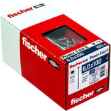 fischer Vite per truciolato PowerFast II 6,0x100 testa svasata TX 