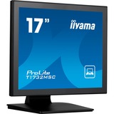 iiyama ProLite Monitor PC 43,2 cm (17") 1280 x 1024 Pixel SXGA LED Touch screen Tavolo Nero, Monitor LED Nero, 43,2 cm (17"), 1280 x 1024 Pixel, SXGA, LED, 5 ms, Nero