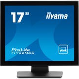 iiyama ProLite Monitor PC 43,2 cm (17") 1280 x 1024 Pixel SXGA LED Touch screen Tavolo Nero, Monitor LED Nero, 43,2 cm (17"), 1280 x 1024 Pixel, SXGA, LED, 5 ms, Nero