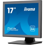 iiyama ProLite Monitor PC 43,2 cm (17") 1280 x 1024 Pixel SXGA LED Touch screen Tavolo Nero, Monitor LED Nero, 43,2 cm (17"), 1280 x 1024 Pixel, SXGA, LED, 5 ms, Nero