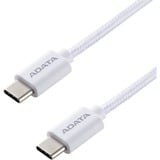 ADATA CACC-100PN-WH cavo USB USB 2.0 1 m USB C Bianco bianco, 1 m, USB C, USB C, USB 2.0, Bianco