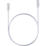 ADATA CACC-100PN-WH cavo USB USB 2.0 1 m USB C Bianco bianco, 1 m, USB C, USB C, USB 2.0, Bianco